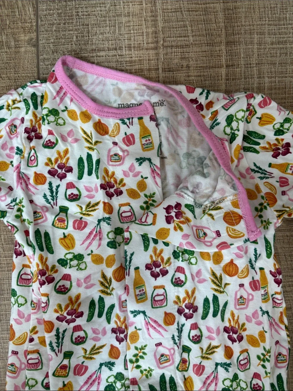Magnetic Me Pickle Me Fancy Modal Magnetic Footie Size 3-6m
